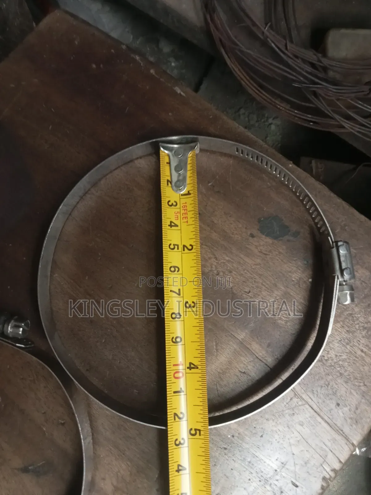 Adjustable Stainless Ring Clip 400mm/16inches