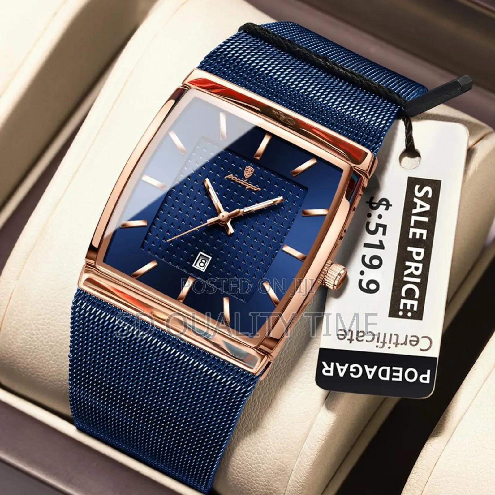 Poedagar Sapphire Waterproof Watch