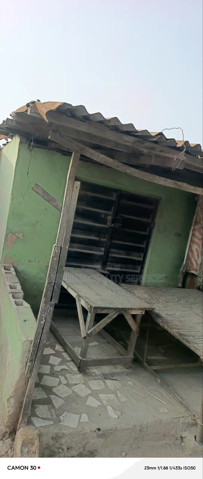 Plot of Land With Old Structure at Along Ebute Rd Ikorodu