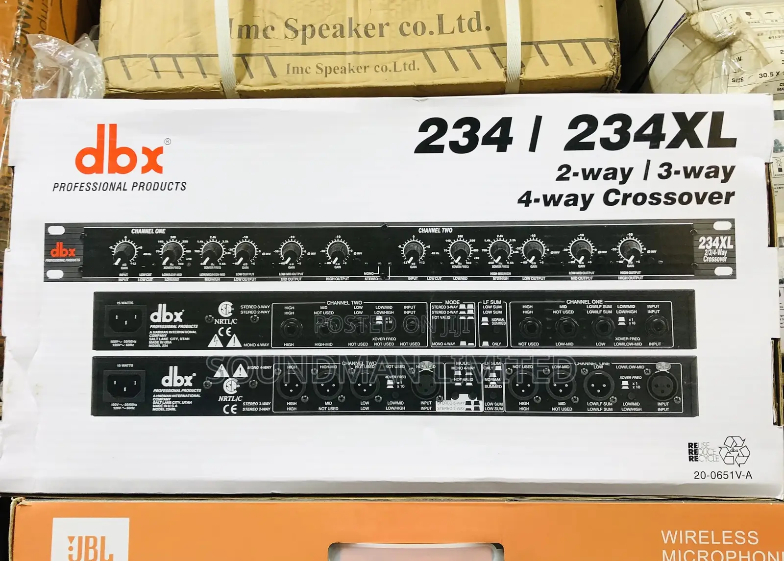 DBX 234 Xl 4 Way Crossover
