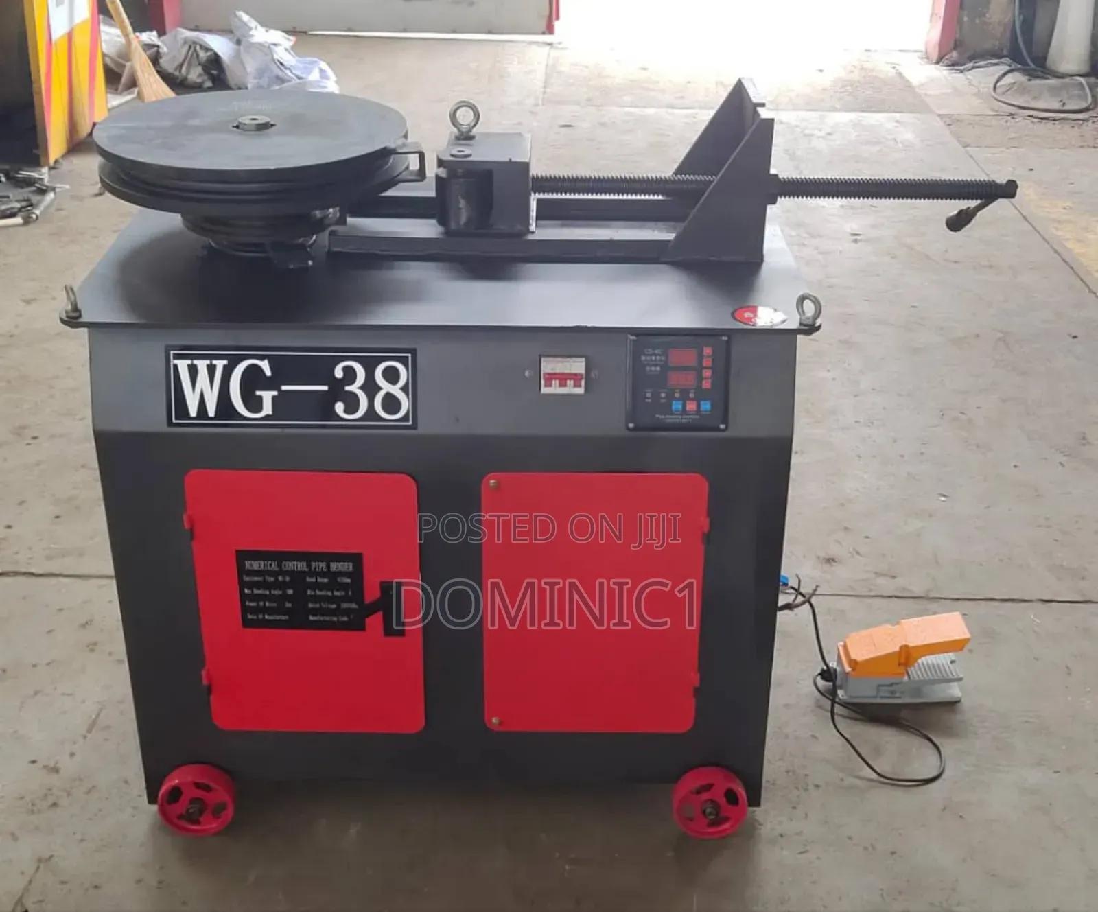 Pipe Bender Machine Wg-38 Electric