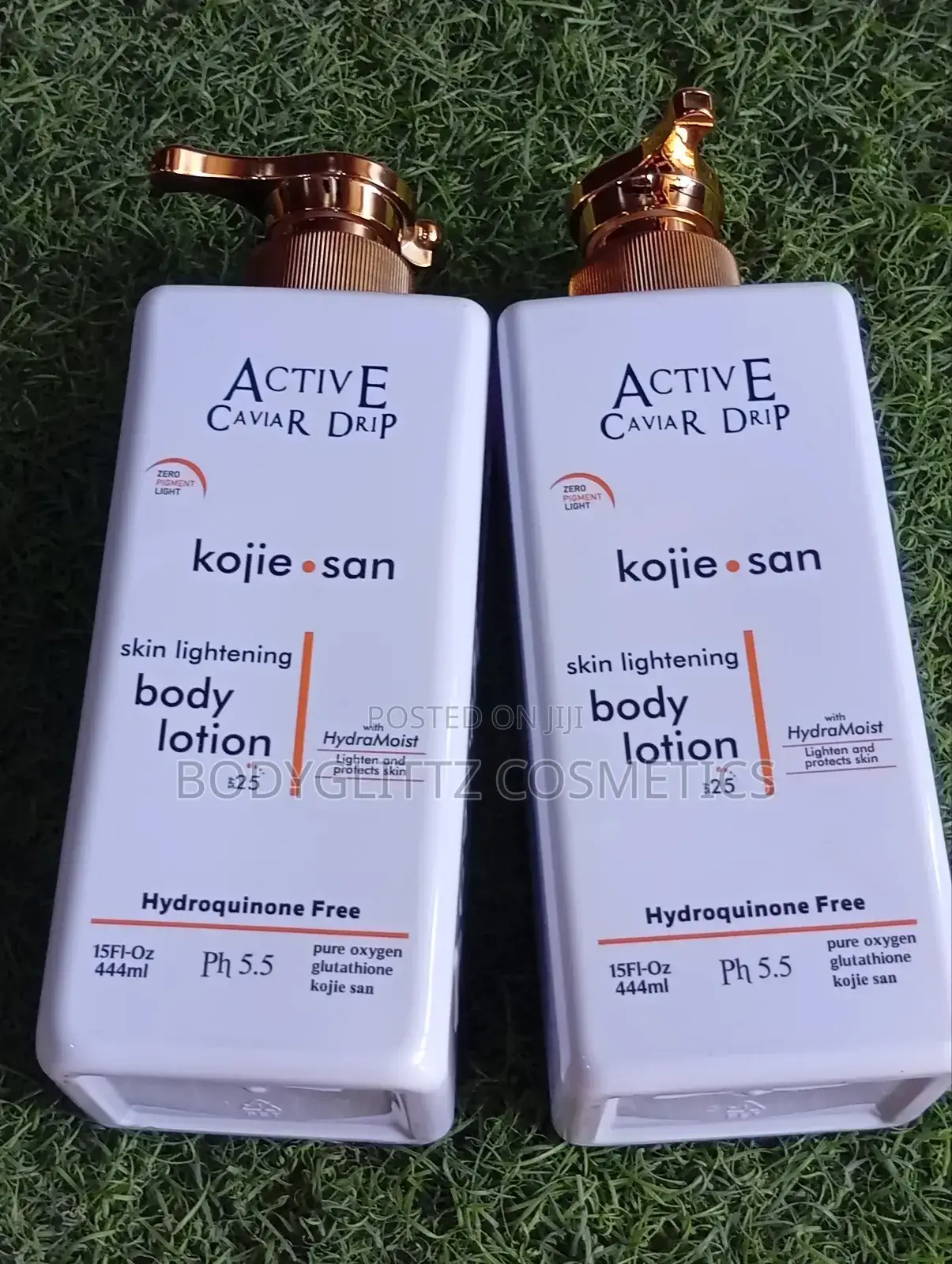 Active Caviar Drip:Kojie San Skin Whitening Body Lotion