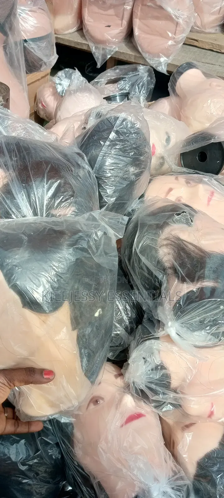 Mannequin Dummy Head With Hair