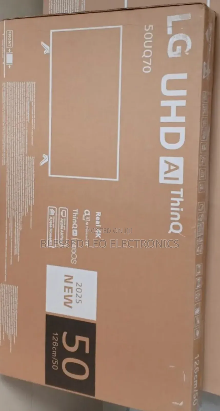 50 Inches Hd Smart Auxiliary Audio Tv With