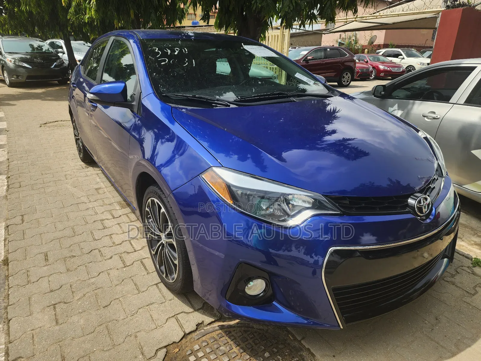 Toyota Corolla S Premium 4dr Sedan (1.8L 4cyl CVT) 2016 Blue
