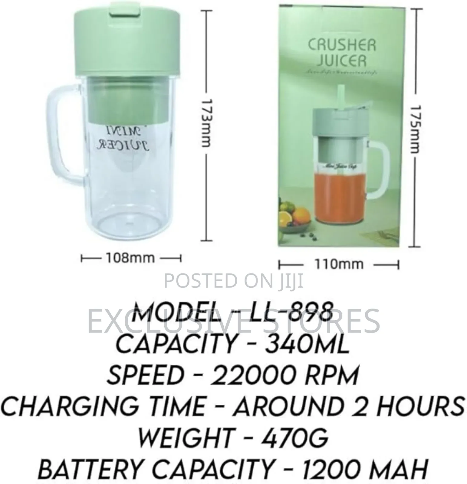 Mini Crusher Juicer