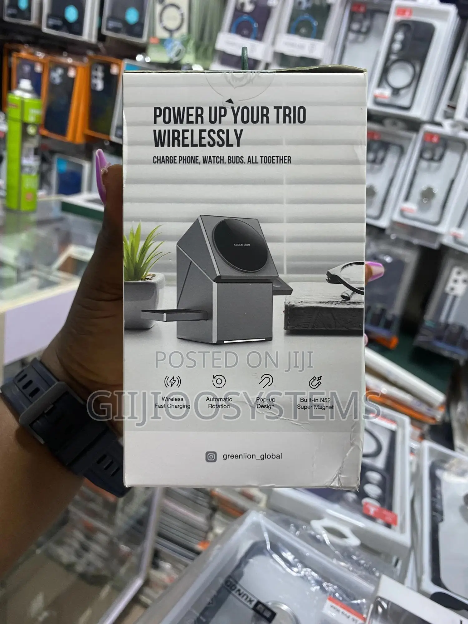 Green Lion Magnetic 3 in 1 Power Trio