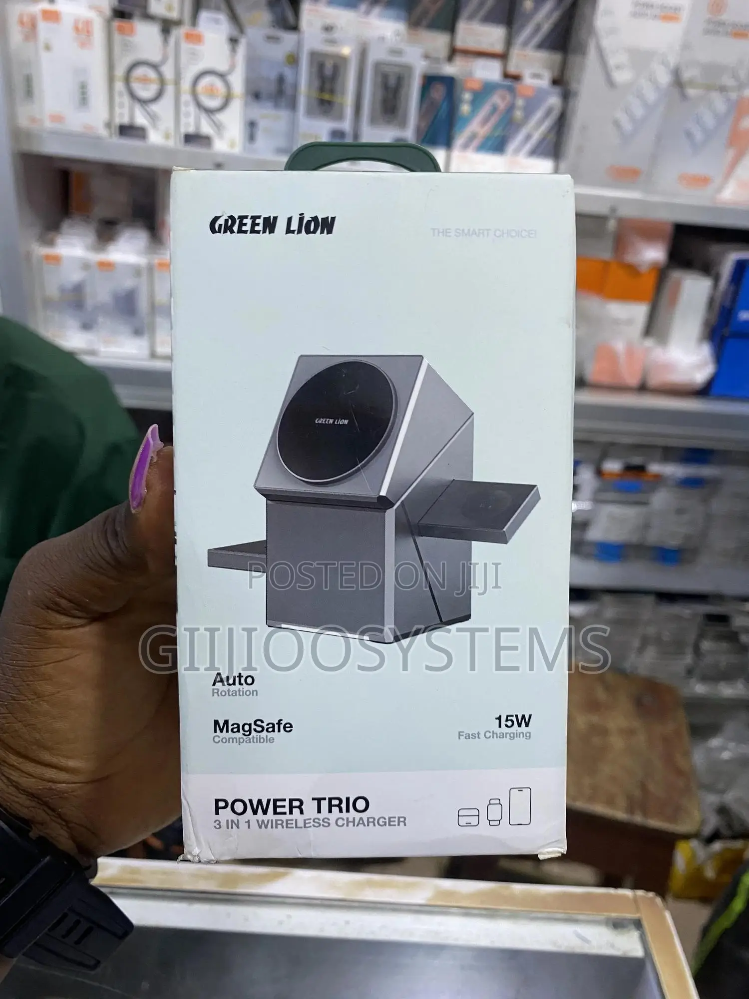 Green Lion Magnetic 3 in 1 Power Trio