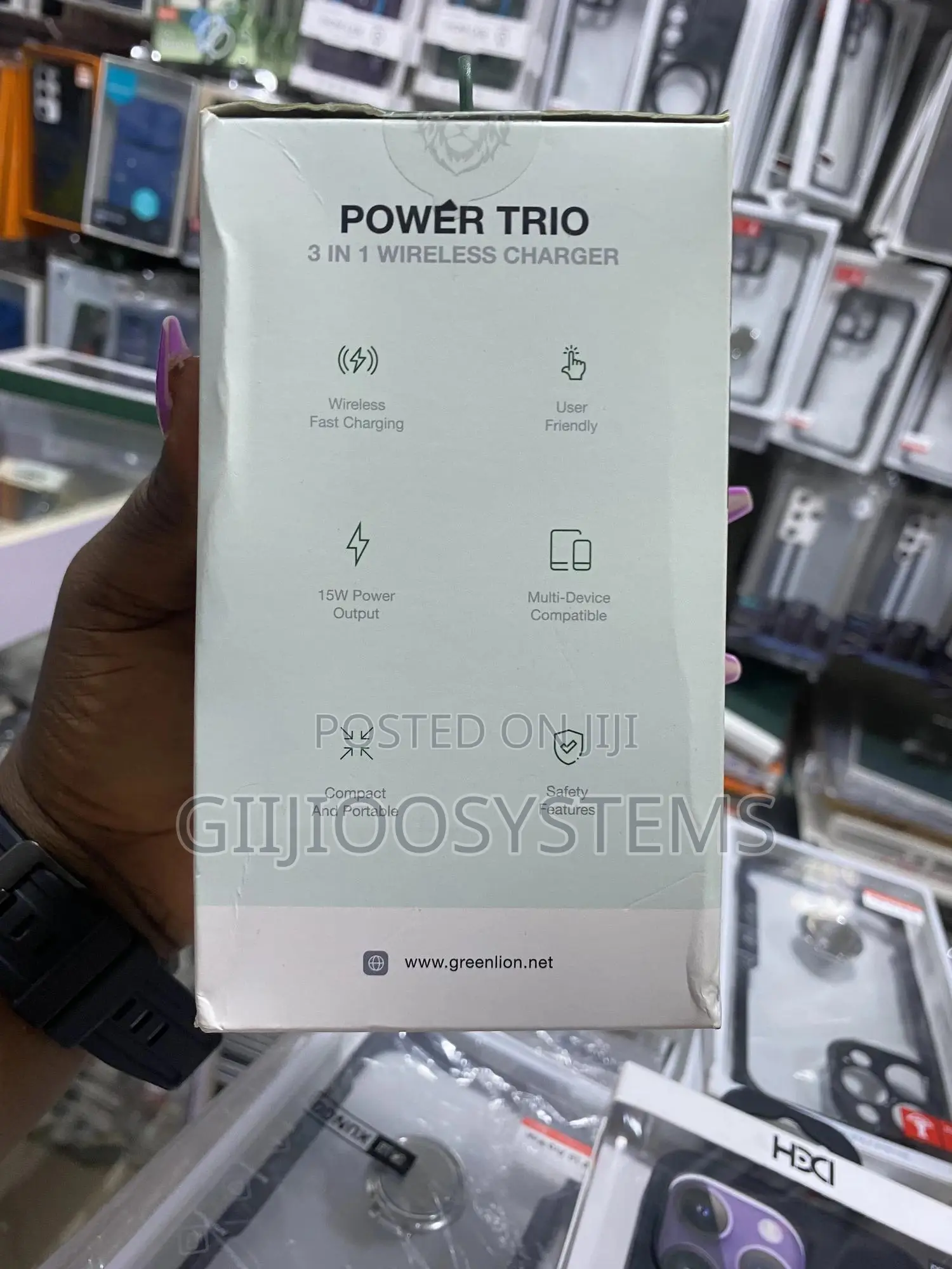 Green Lion Magnetic 3 in 1 Power Trio