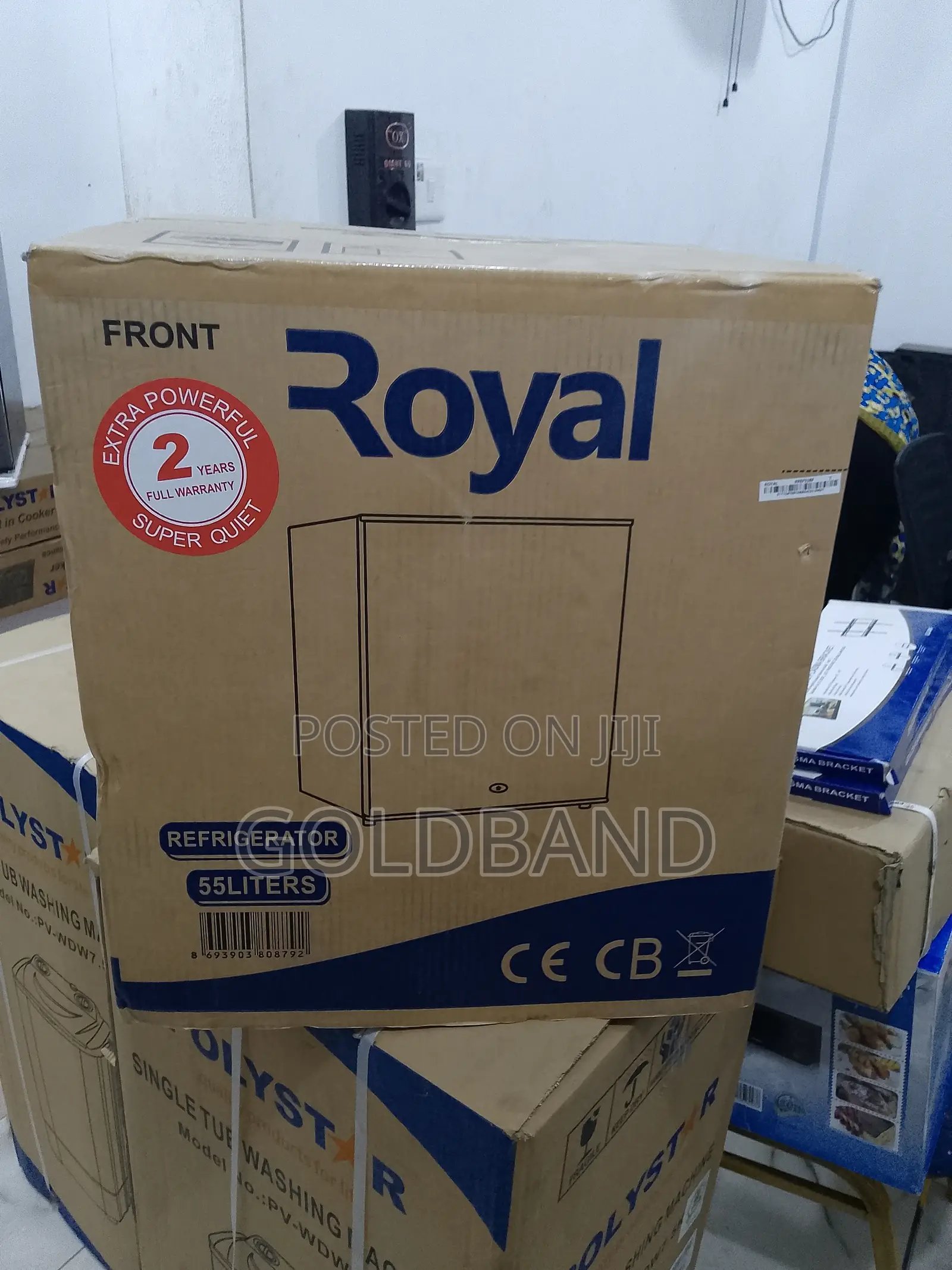 Royal 55l Mini Fridge RBC-52 (Perfect for Bedroom Office)