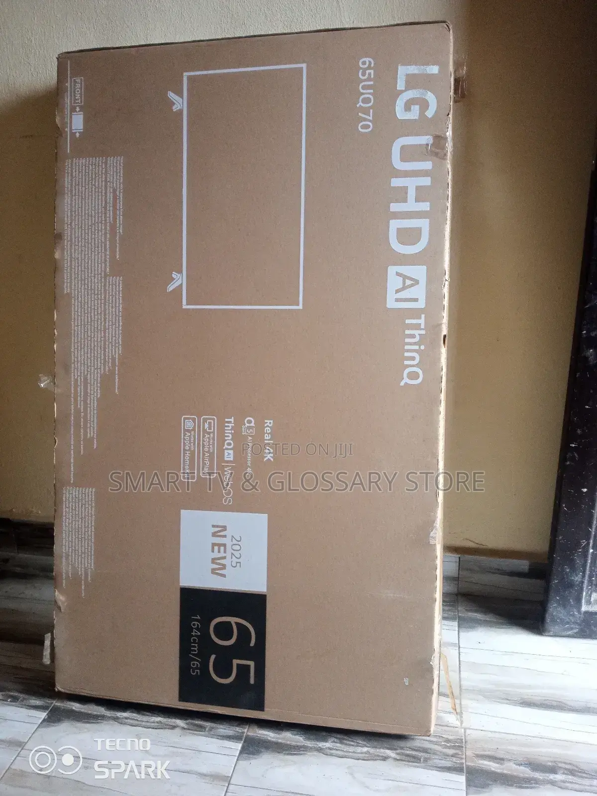 65 Inches Included With as Gens
