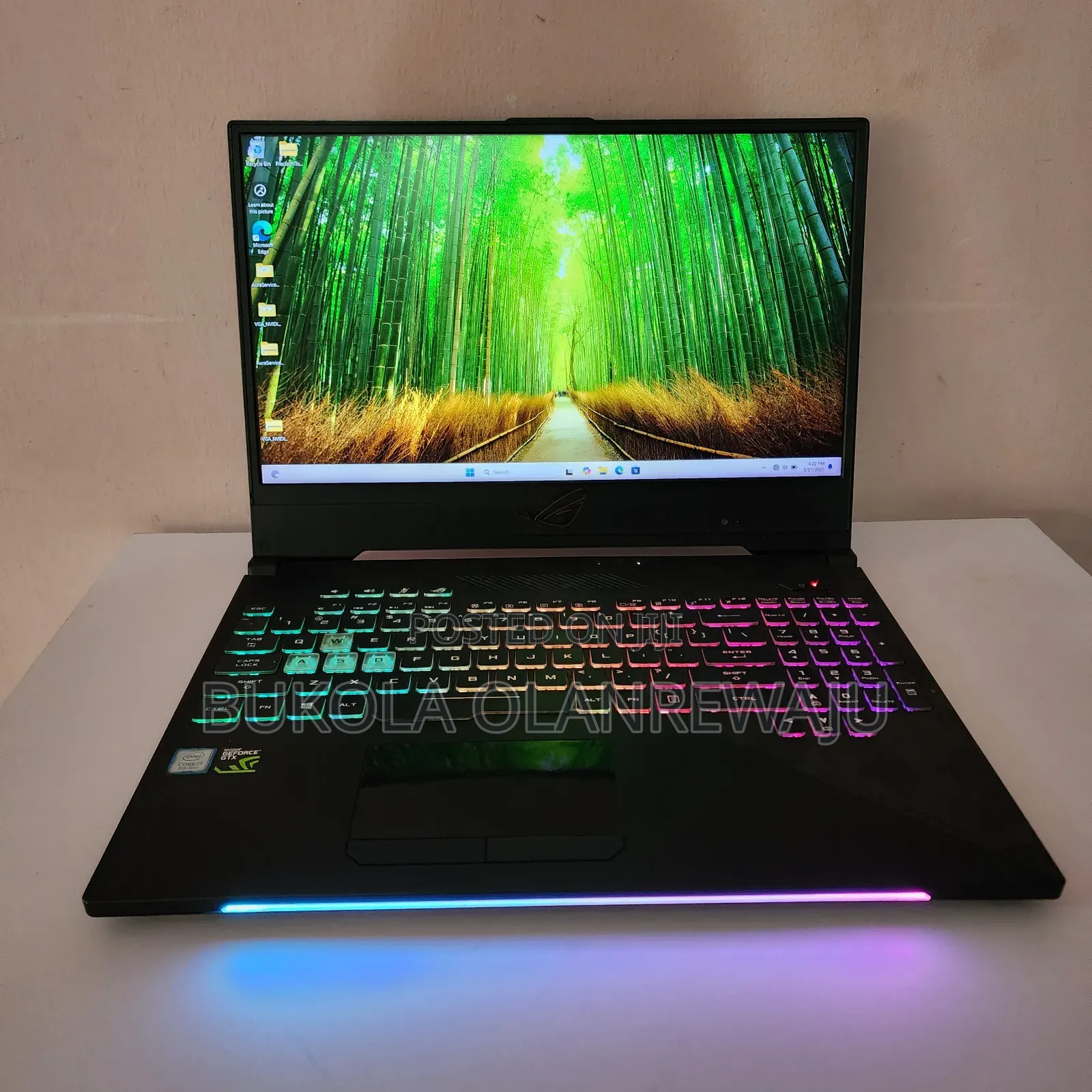 Laptop Asus ROG Strix SCAR II 16GB Intel Core I7 HDD+SSD 1T