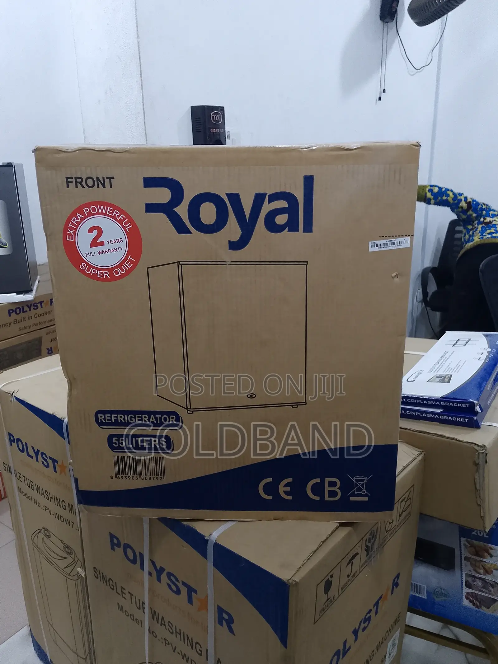 Royal 55l Mini Fridge RBC-52 (For Drinks, Snacks Medicine)