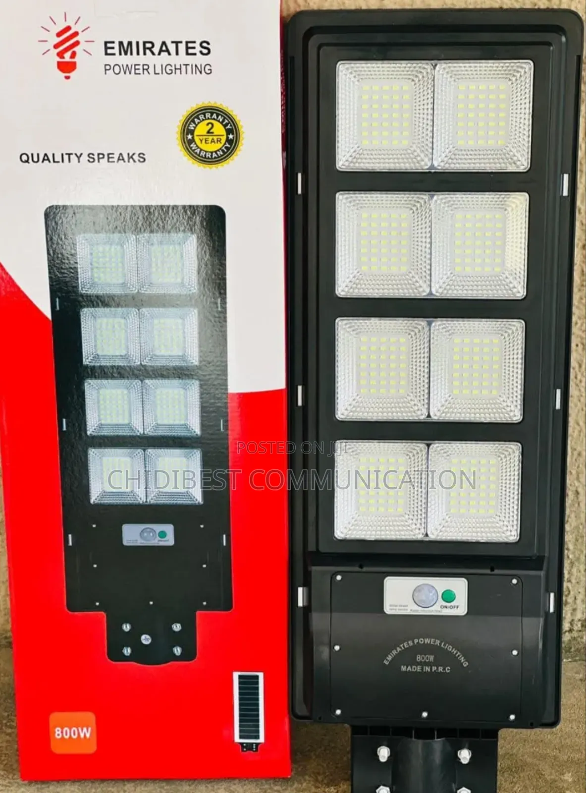 800wts Emirates Solar Street Light Is Available