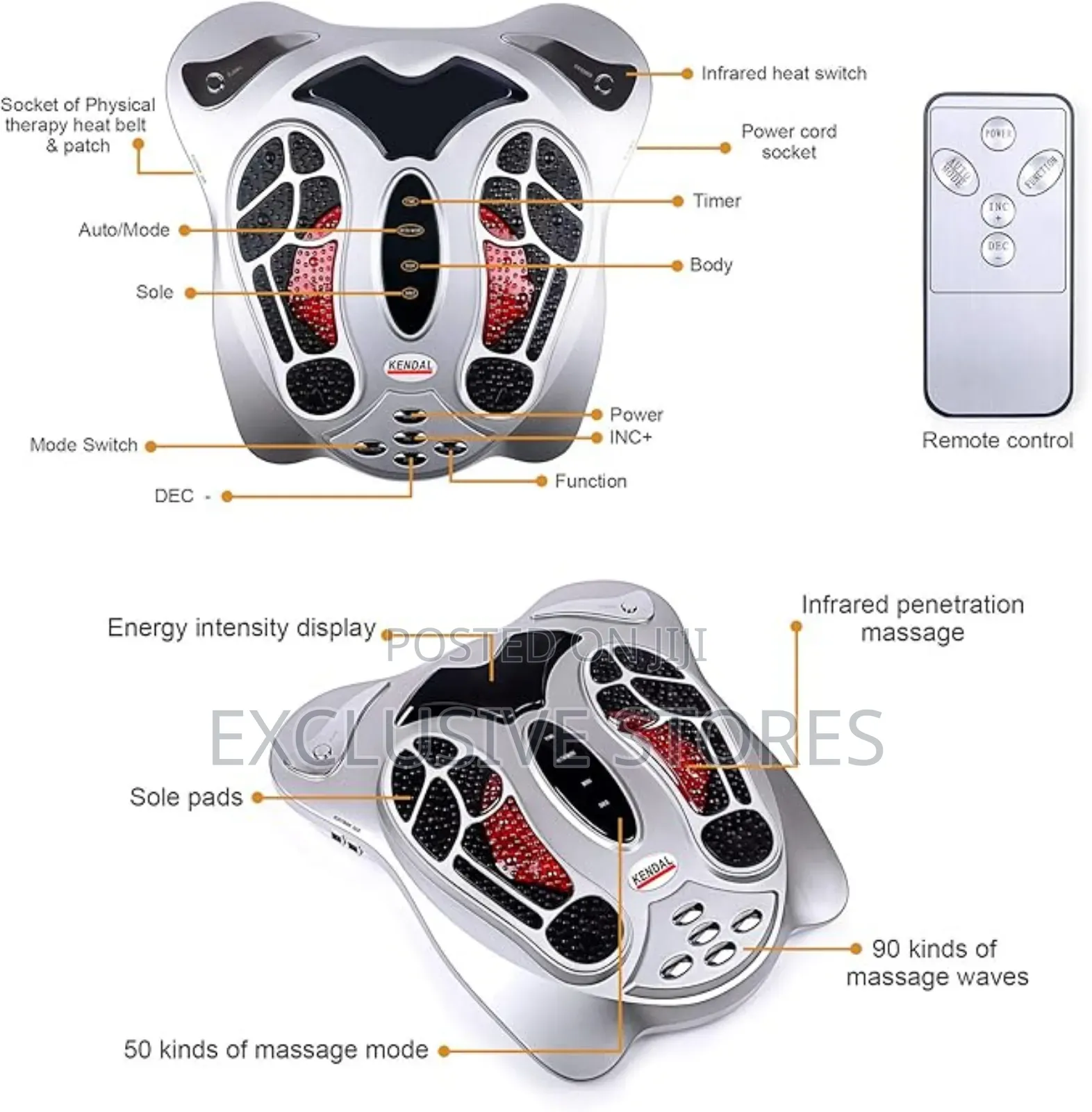 Quality Full Body Massager (Health Protection Instrument)