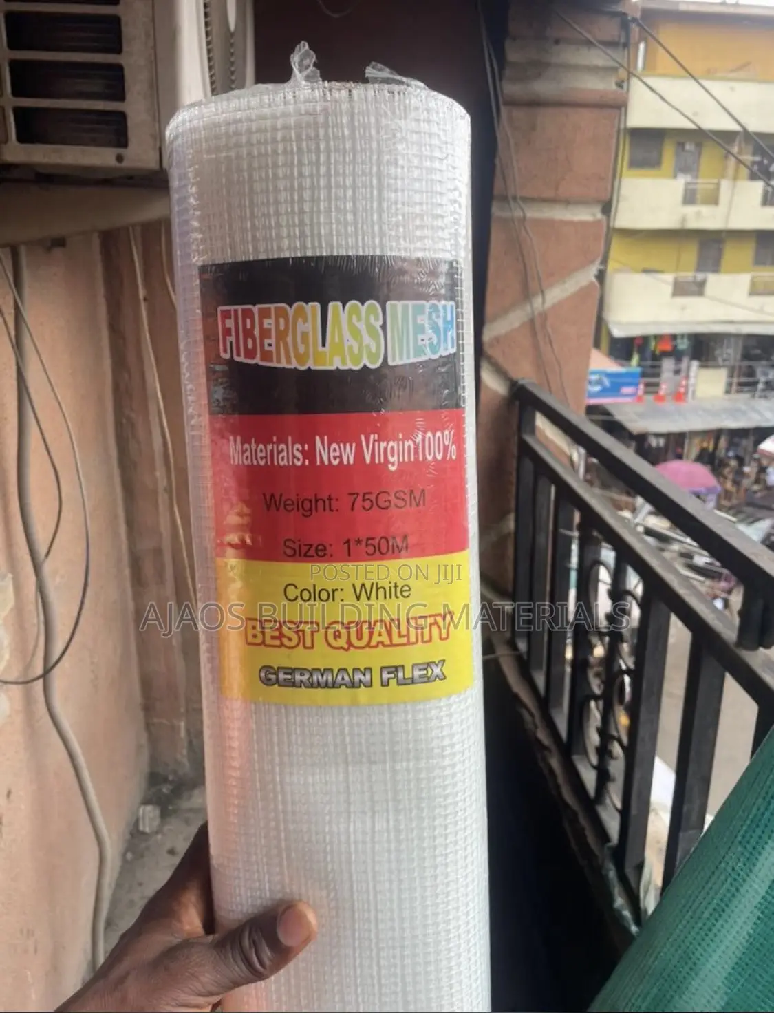 White Fiber Glass Mesh Wire