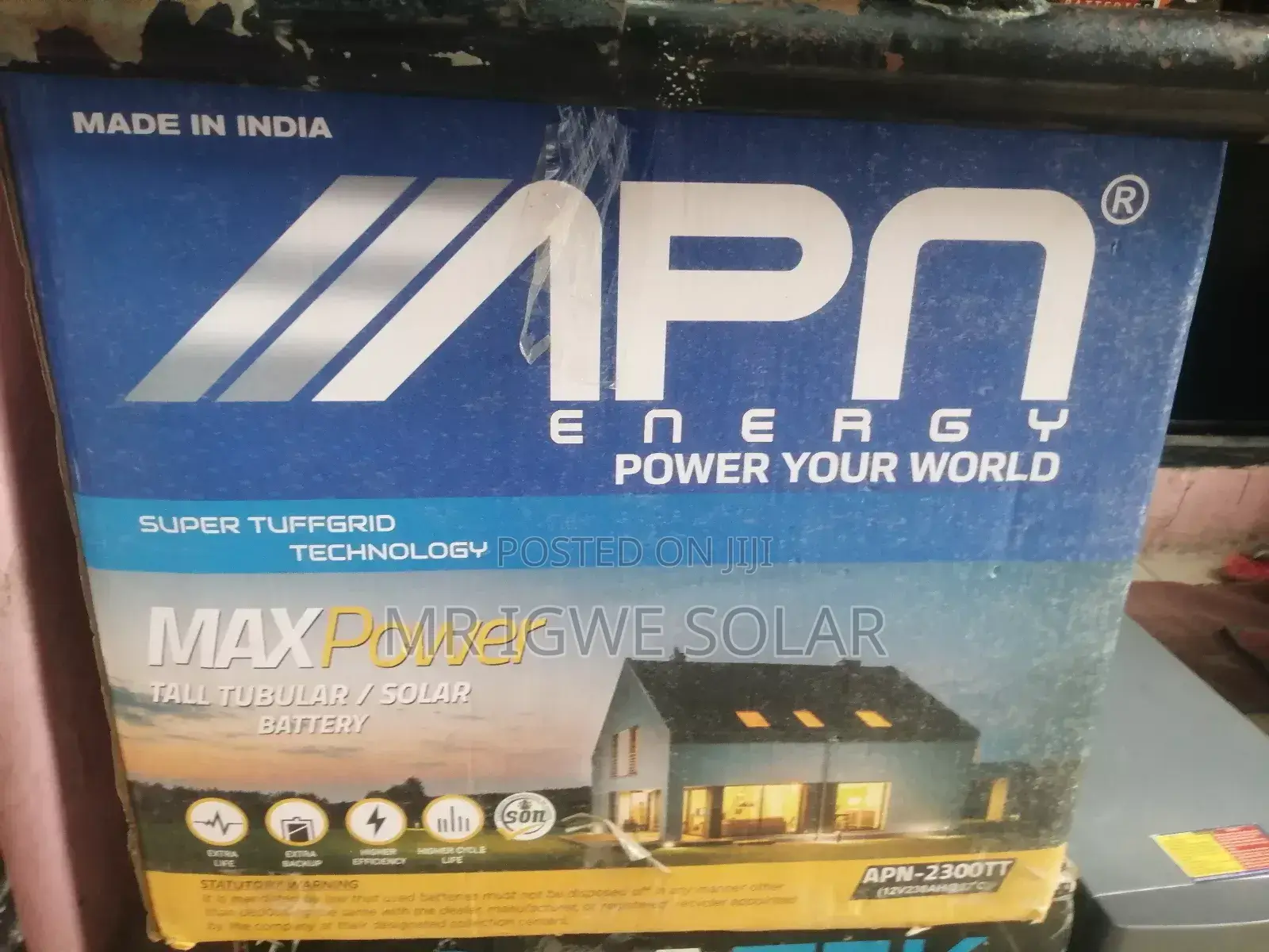 Apn Tall Tubular Battery 230ah