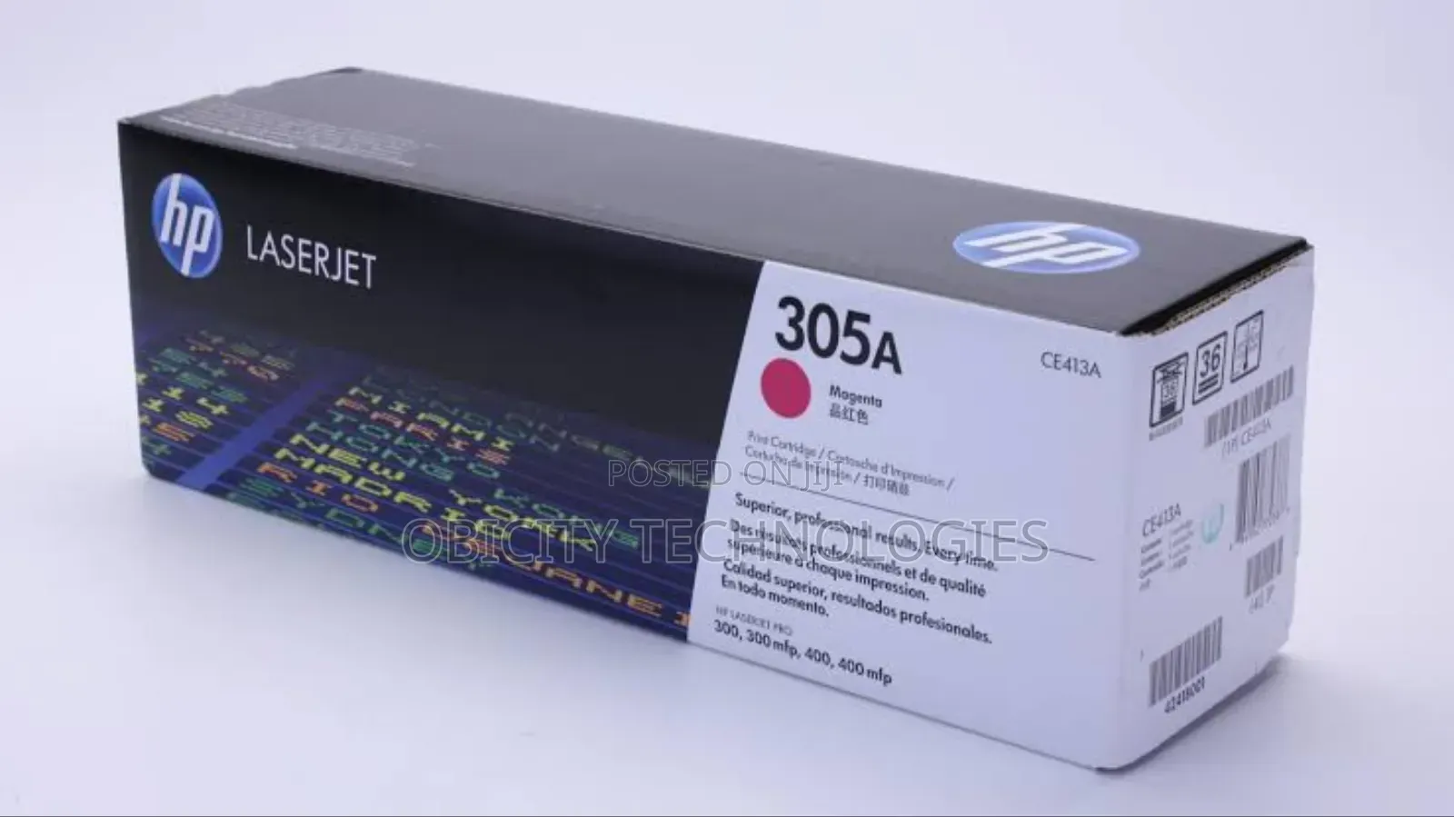 Hp 305a Magenta Original Laserjet Toner Cartridge (Ce413a)