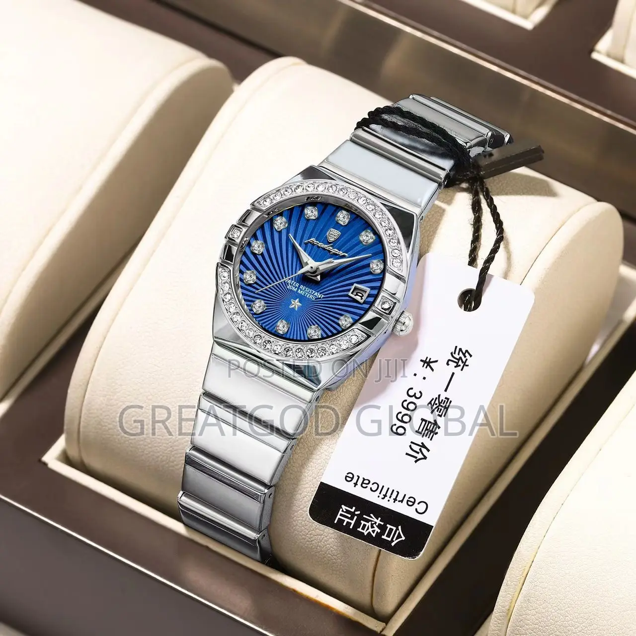 Unique Chain Poedagar Ladies Watch