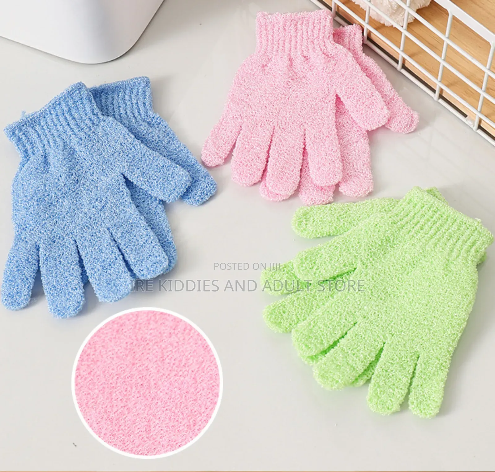 12pcs Exfoliating Glove Sponge