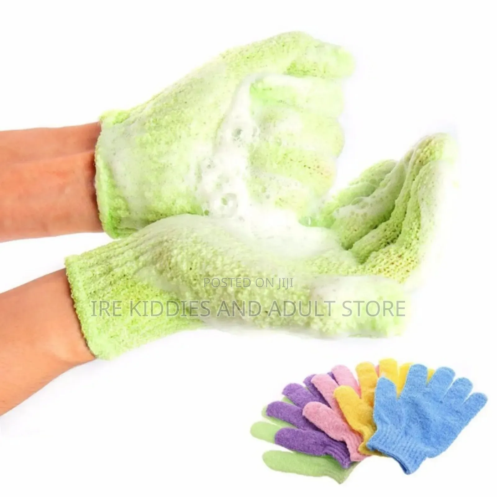 12pcs Exfoliating Glove Sponge