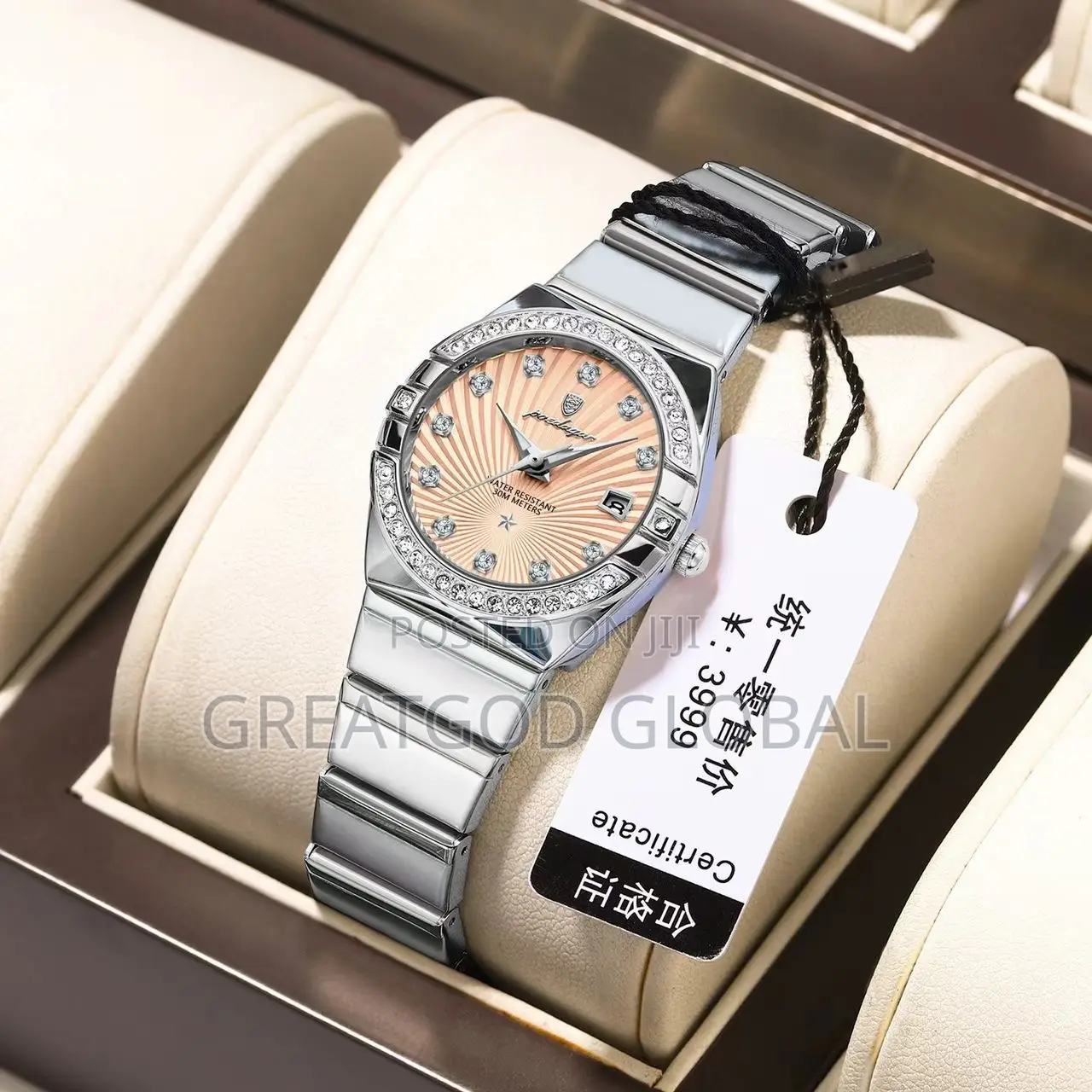 Unique Chain Poedagar Ladies Watch