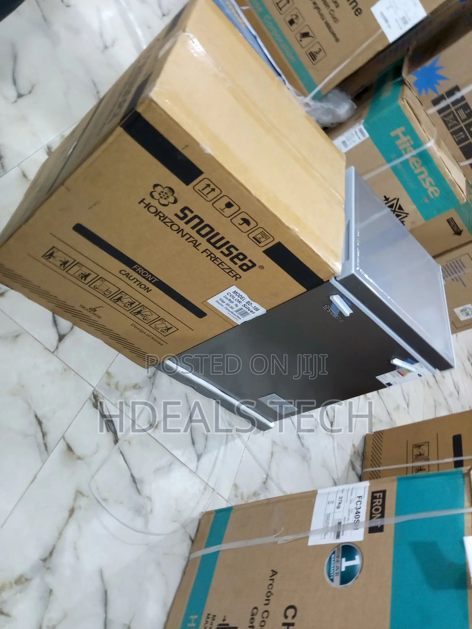 Snowsea Bd-108 Compact Freezer - Eco Friendly Design