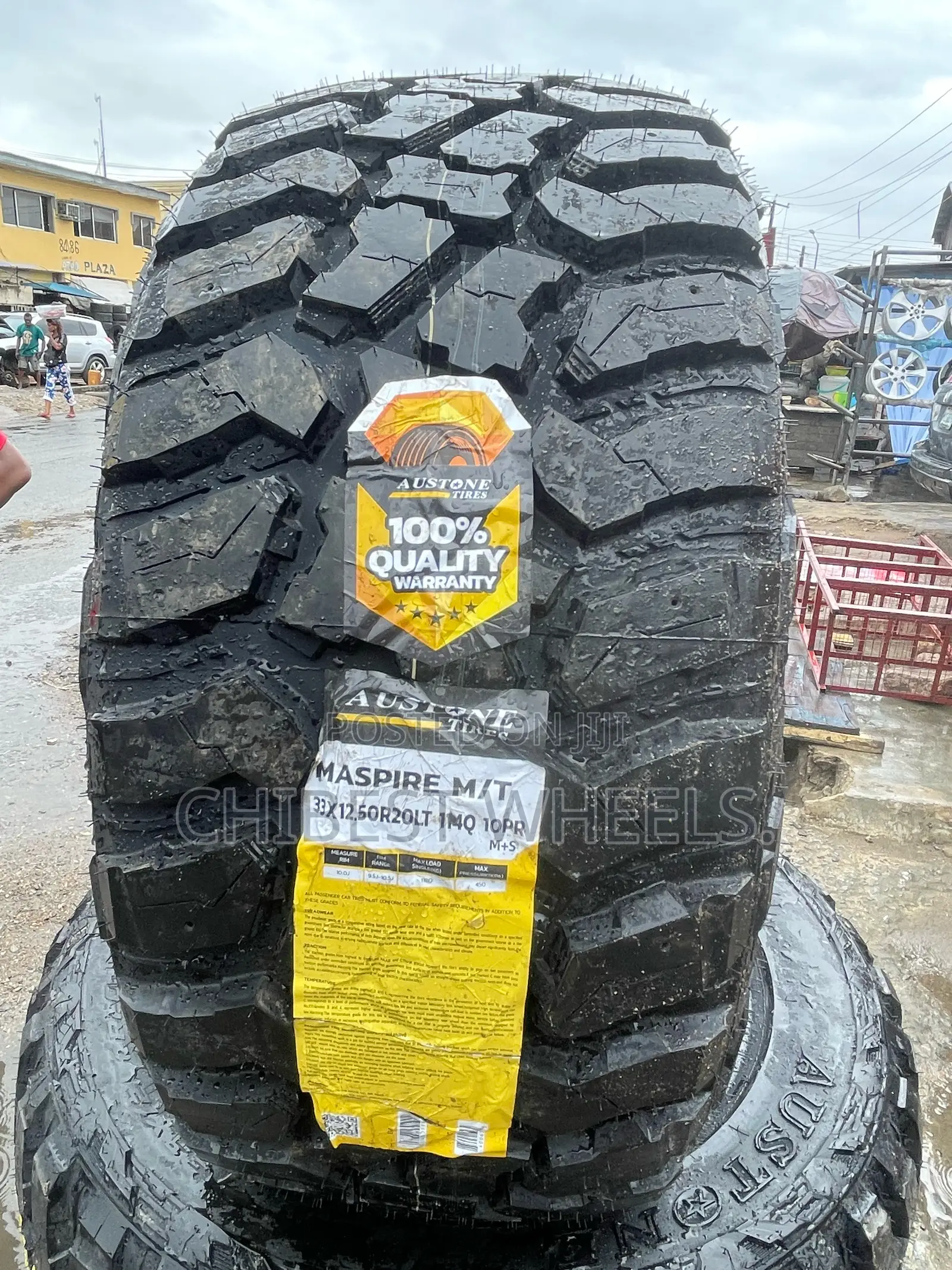 33x12.50 R 20 Off Road Austone  Tires Brand New One