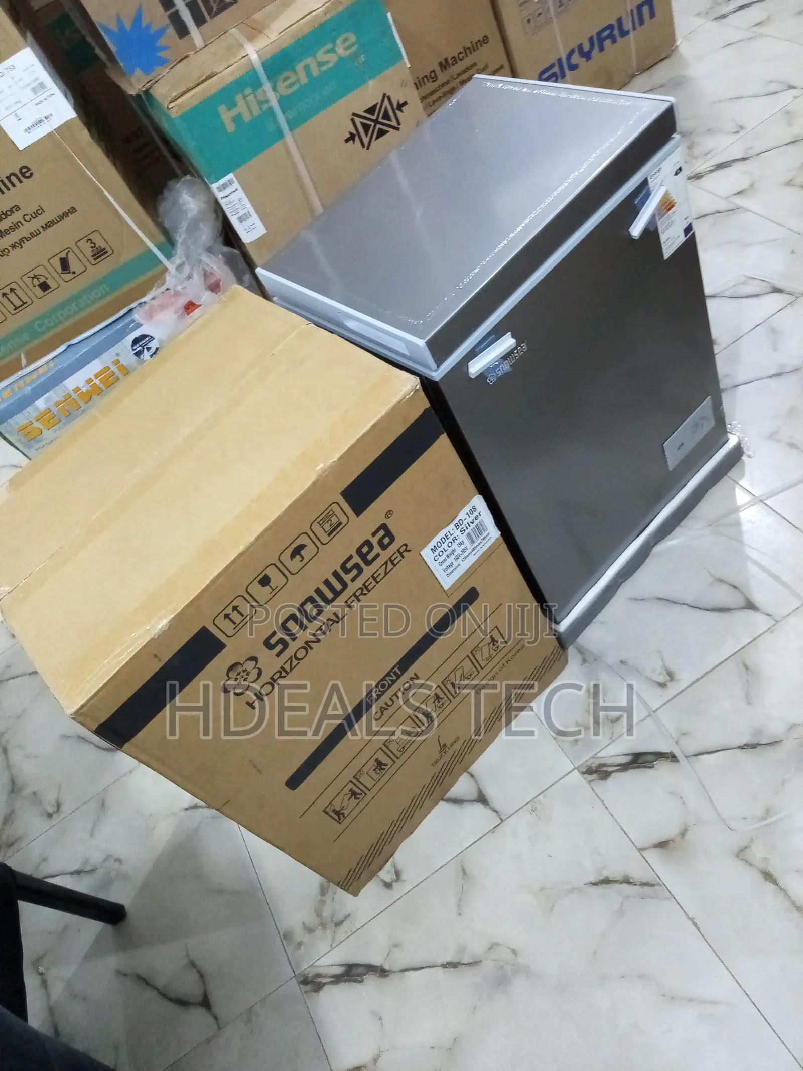 Snowsea Bd-108 Compact Freezer for Backup Food Storage