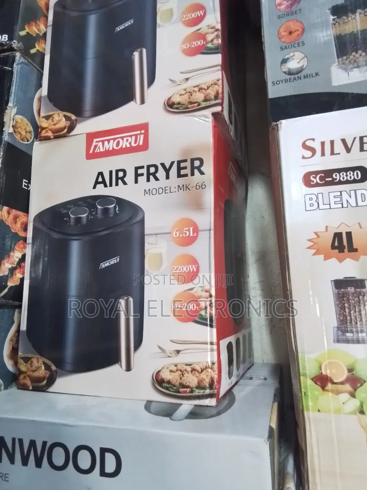 Very New Famorui 6.5l Capacity Digital Airfryer