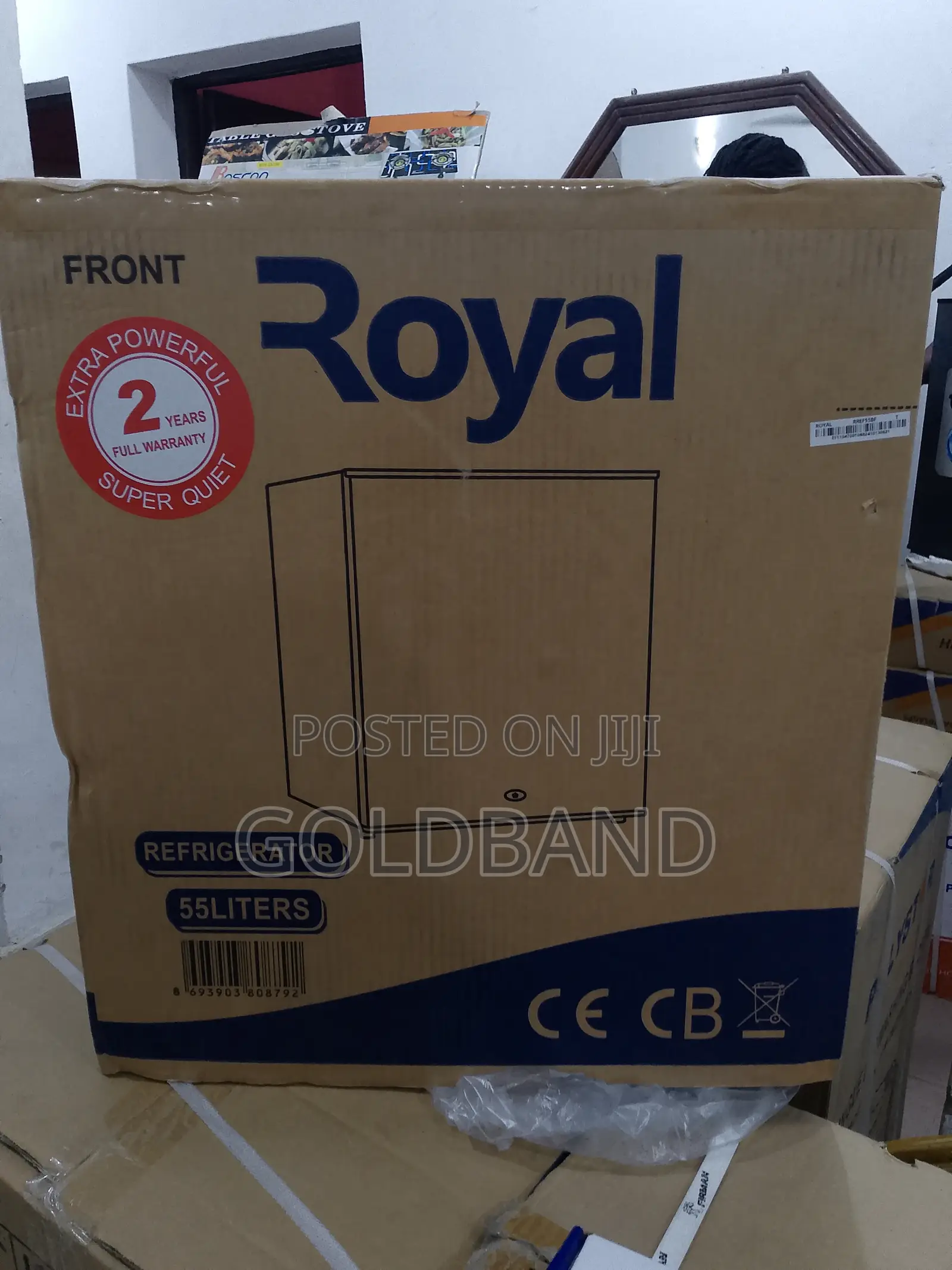 Royal 55l Rapid Cooling Mini Fridge RBC-52