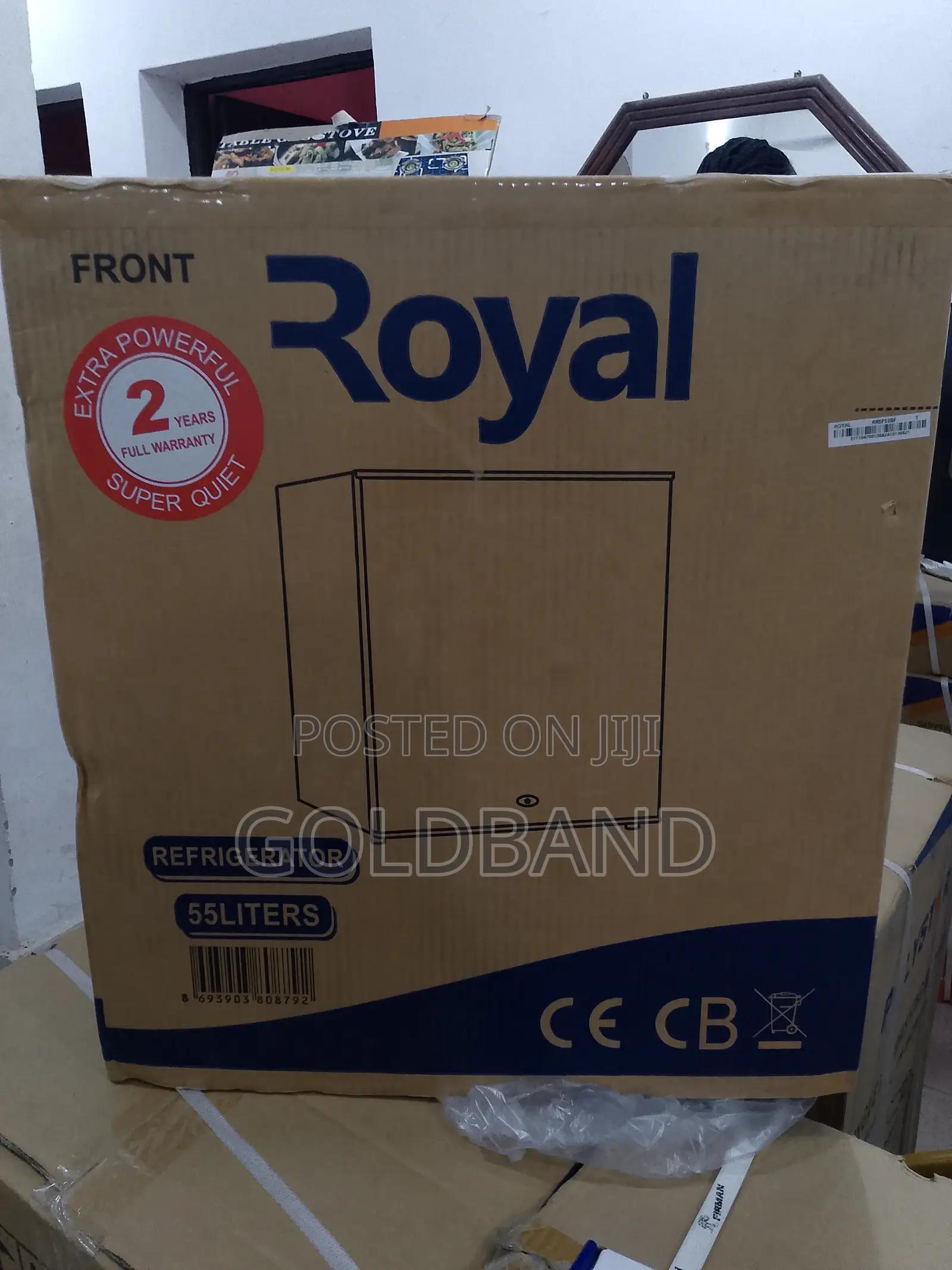 Royal Quality 55l Mini Fridge RBC-52 for Every Room