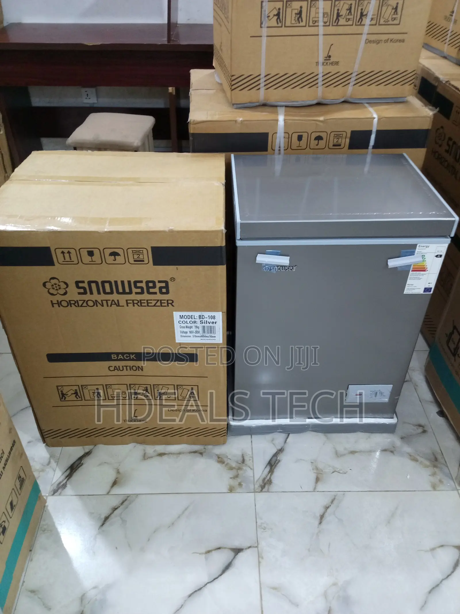 Bd-108 Snowsea Freezer for Hotels and Hospitality