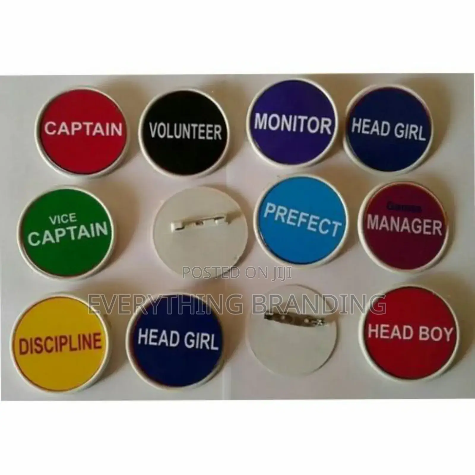 Custom Prefect Lapel Pin Badge for Schools