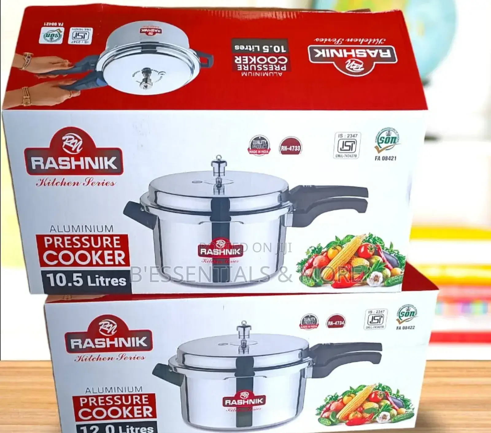 10.5litres Rashnik Pressure Cooker