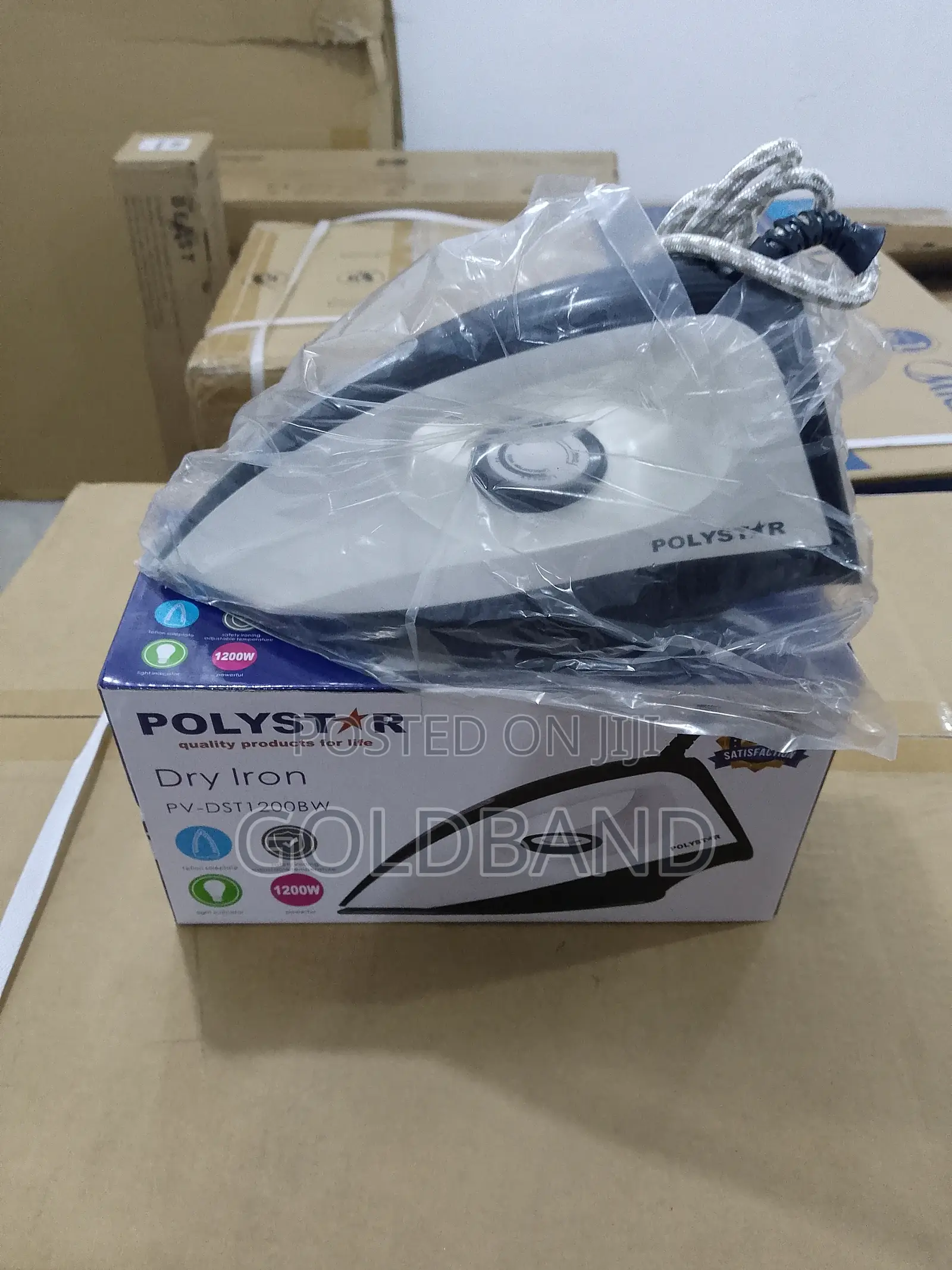 Polystar Electric Dry Iron- Smooth, Fast, Reliable