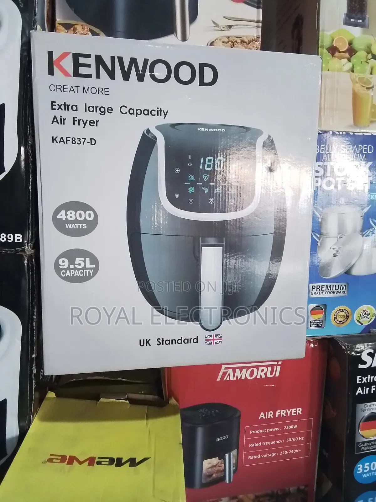 Multifunction New Kenwood Air Fryer - 9.5l