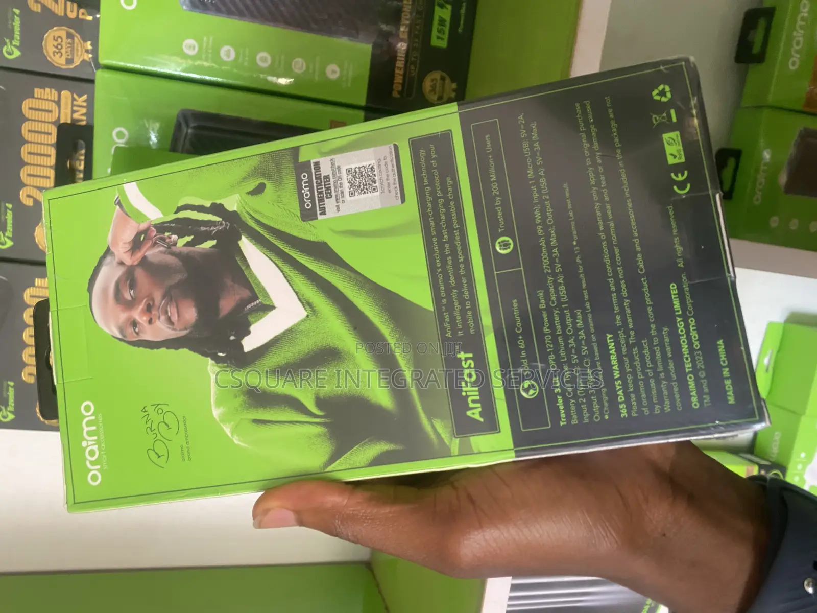 Oraimo 27000mah Power Bank Available