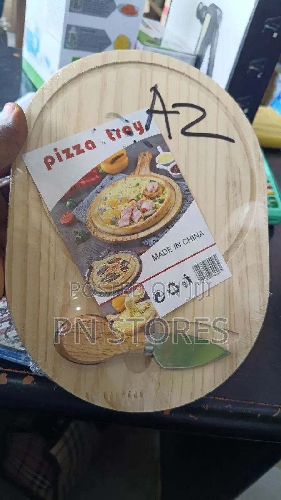 Az Pizza Tray With Cutter