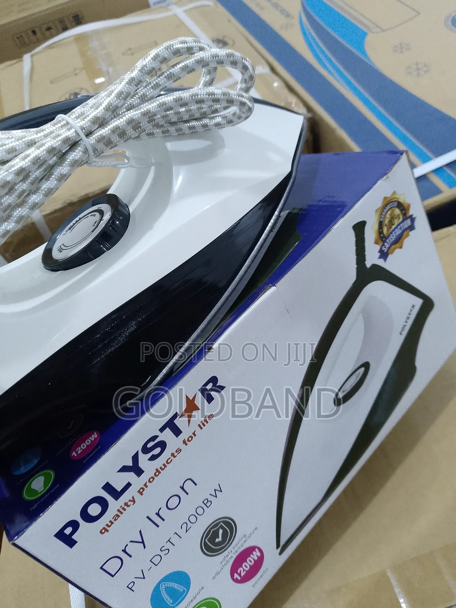 Polystar Electric Dry Iron- Suitable for All Types of Fabric