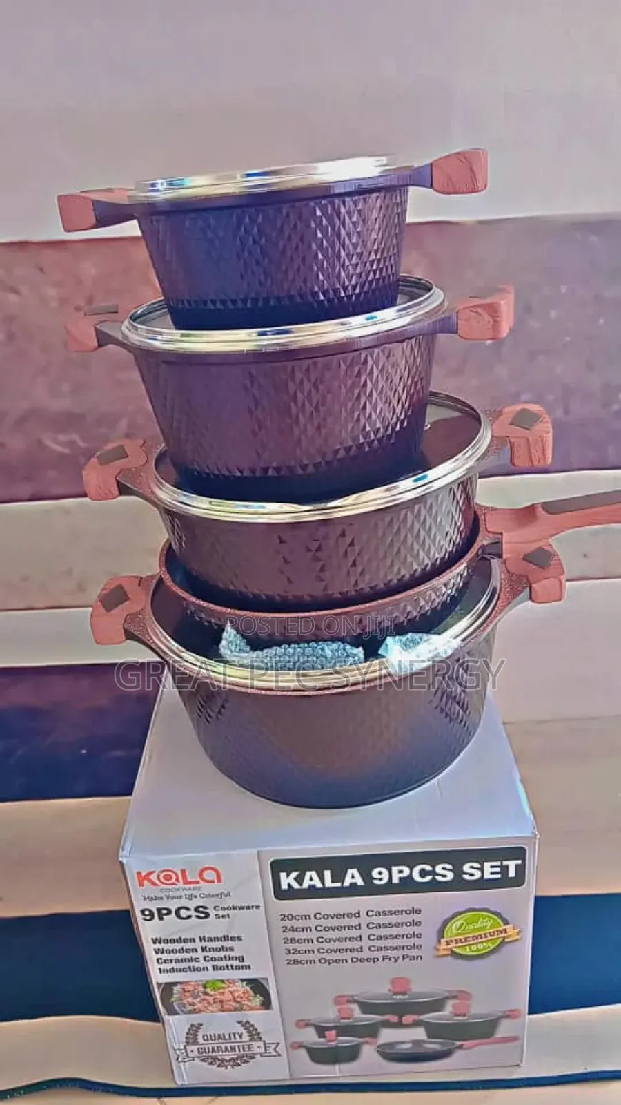 5 Sets of Granite Pots - Kala