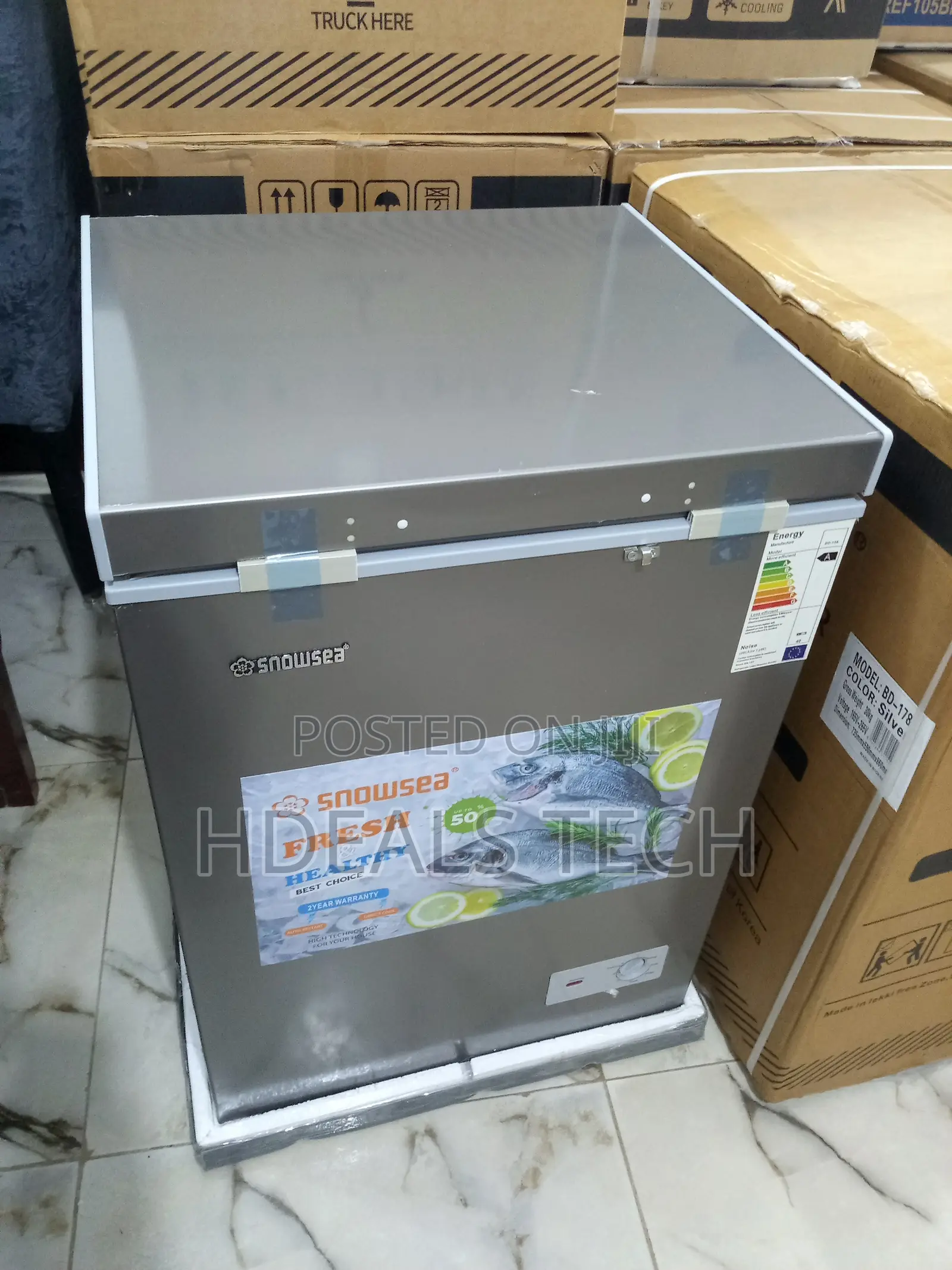 Snowsea Bd-158 Freezer - Energy-Saving 100l Capacity