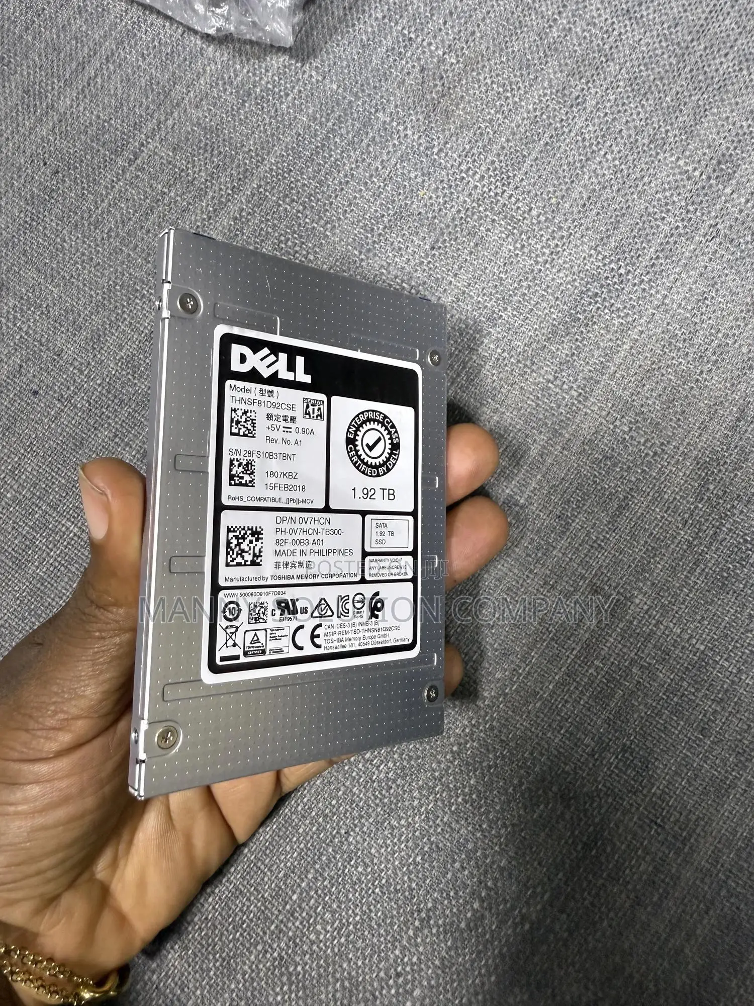 2tb Dell Sata SSD Hard Drive