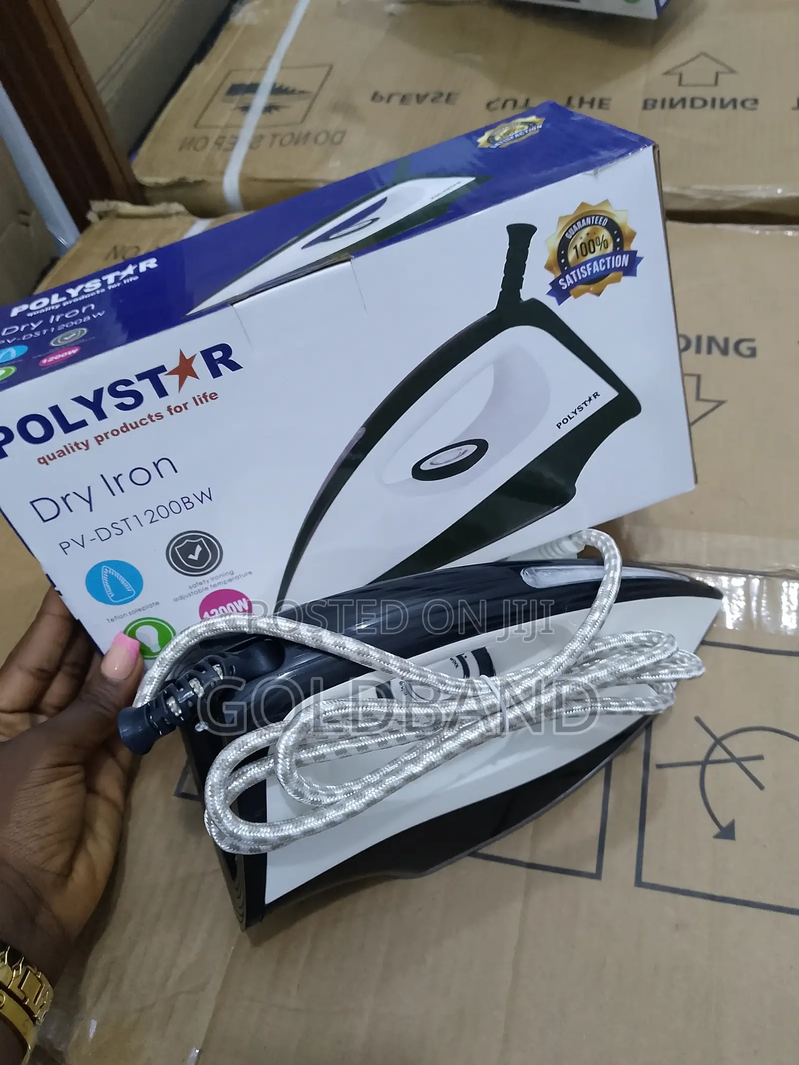 Durable Design Polystar Electric Dry Iron