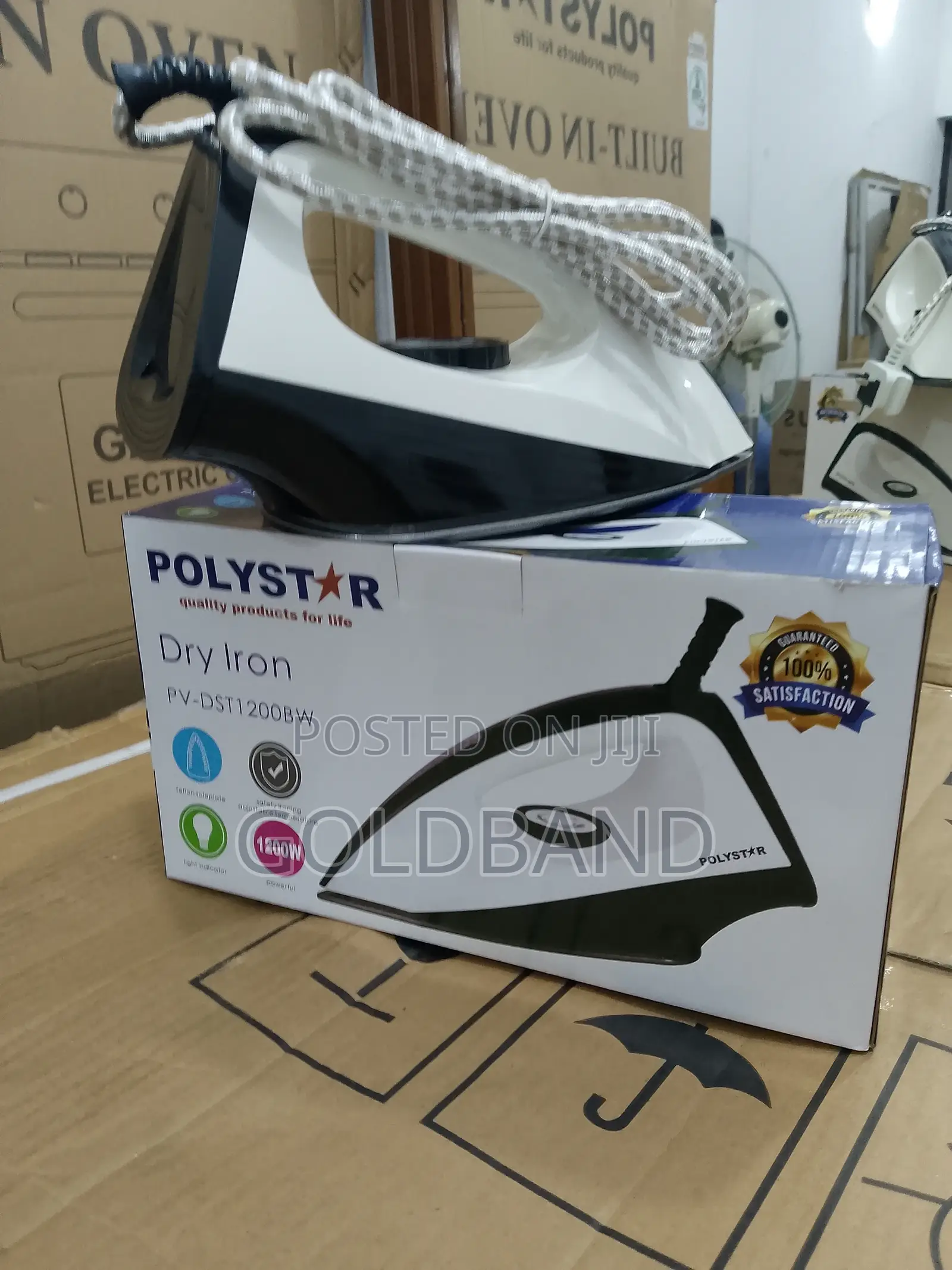 Durable Design Polystar Electric Dry Iron
