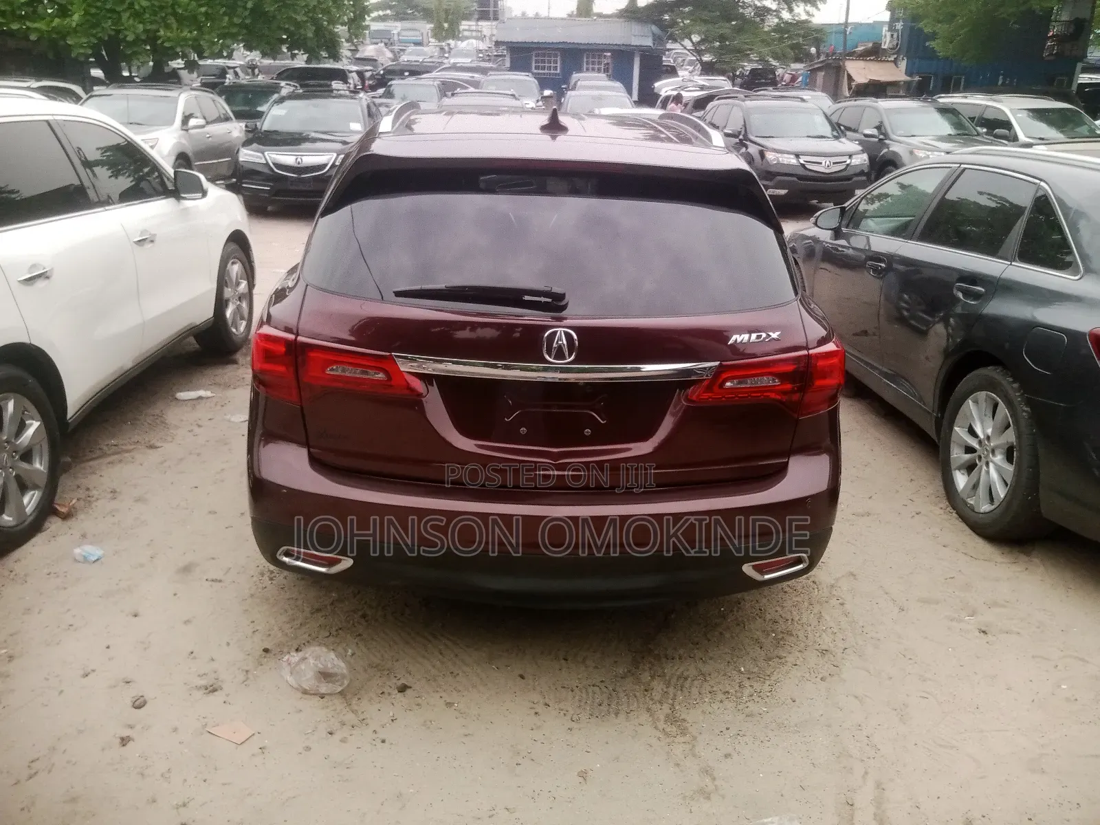 Acura MDX SH 4dr SUV AWD (3.5L 6cyl 9A) 2016 Red
