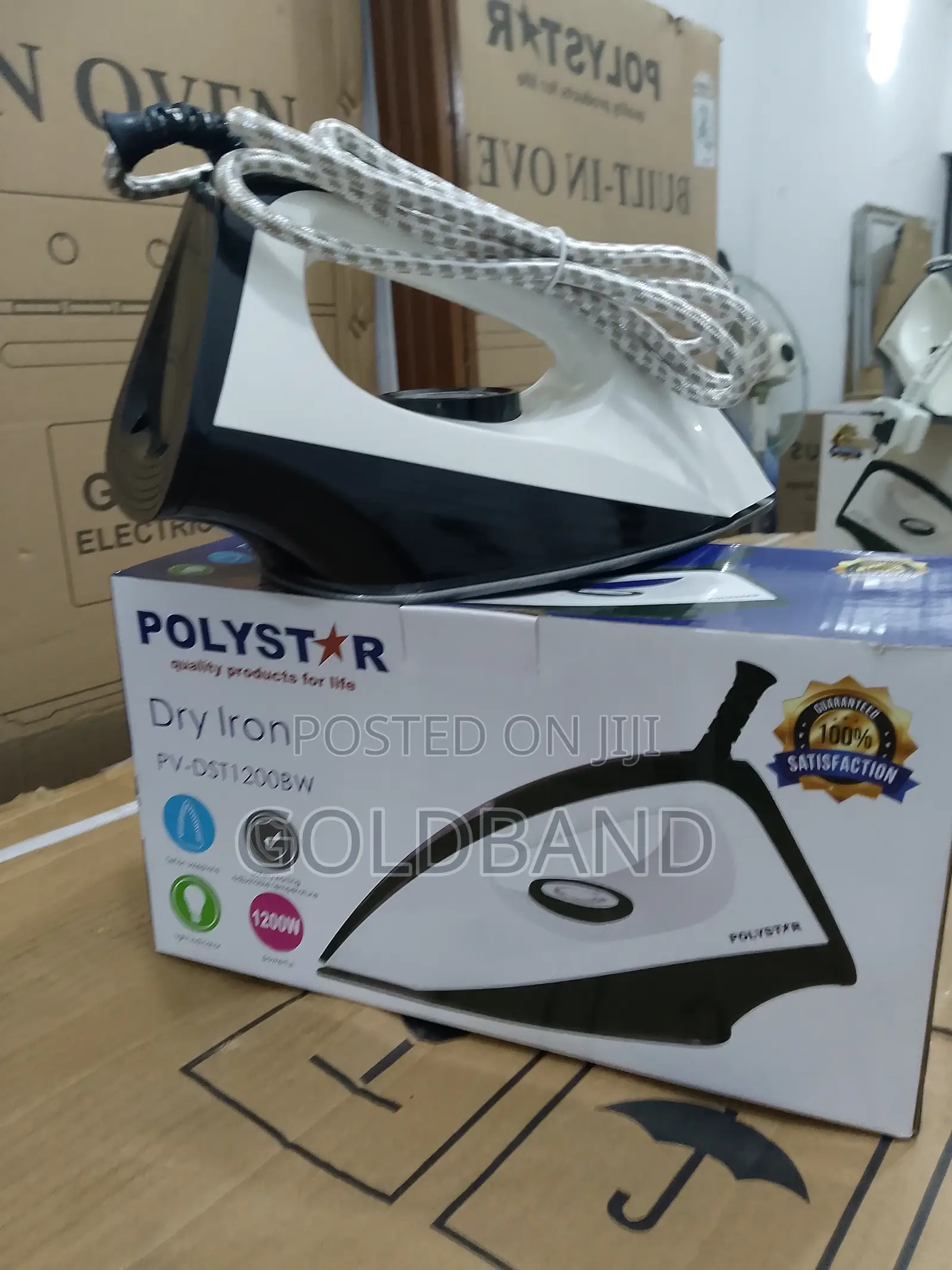 Easy to Handle Polystar Electric Dry Iron
