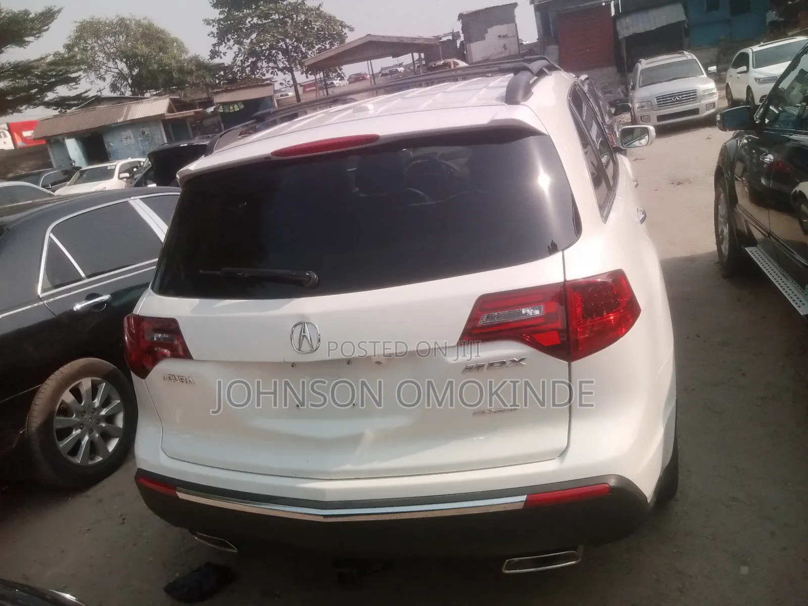 Acura MDX Advance Package SUV AWD (3.7L 6cyl 6A) 2013 White