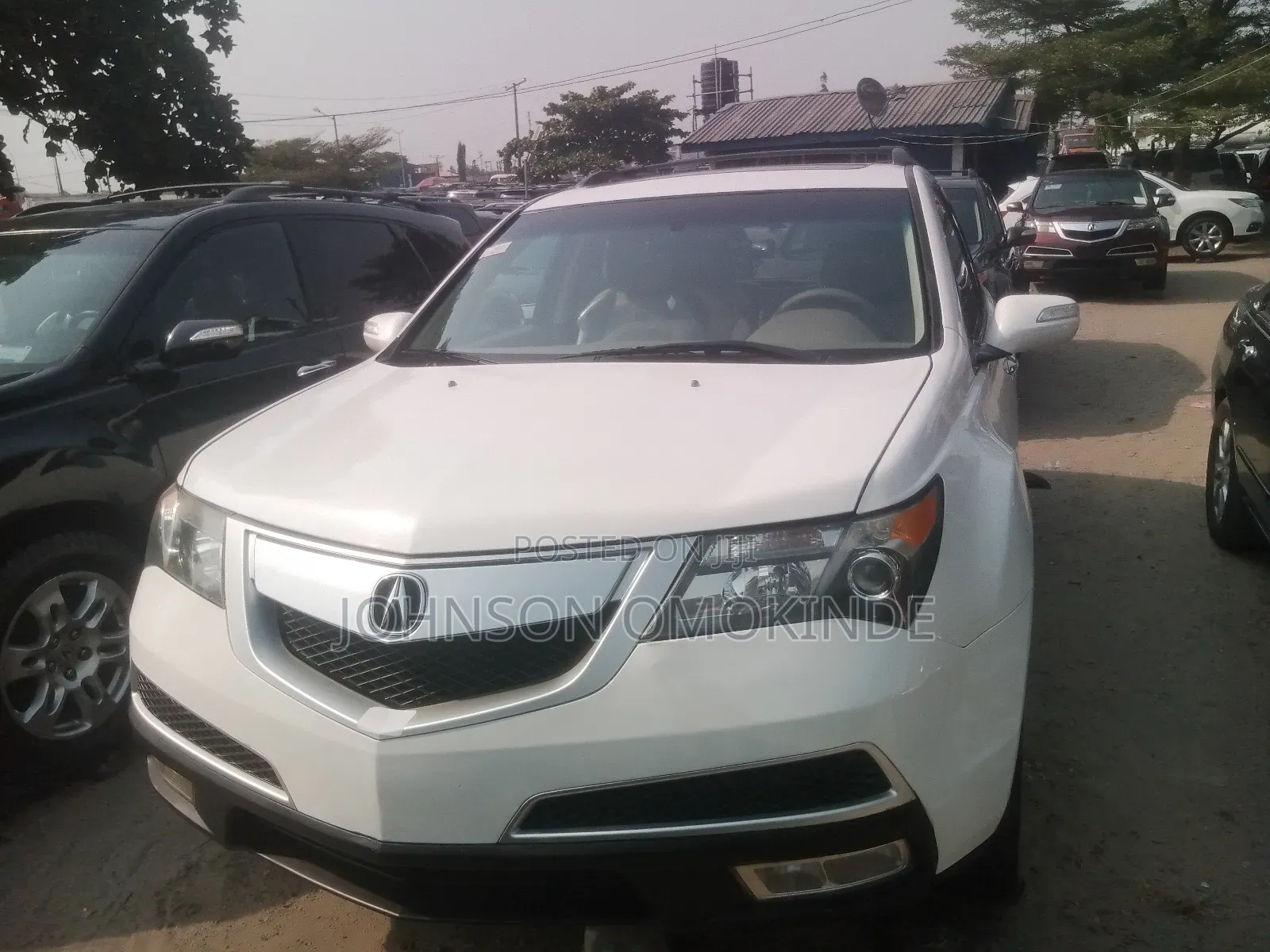 Acura MDX Advance Package SUV AWD (3.7L 6cyl 6A) 2013 White