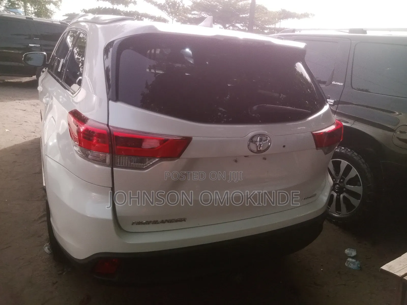 Toyota Highlander Limited 4dr SUV AWD (3.5L 6cyl 6A) 2015 White